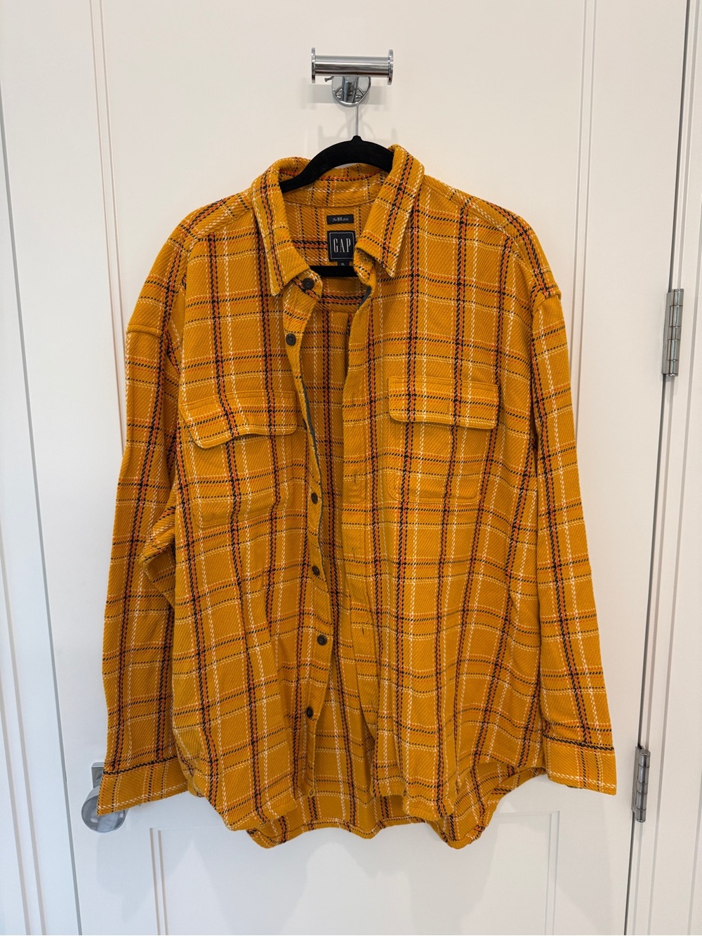 GAP The Big Shirt Flannel Shacket XL